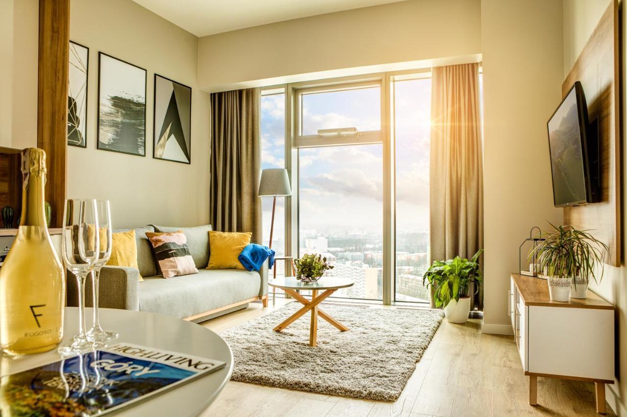 Apartamenty Sky Tower Вроцлав Екстериор снимка