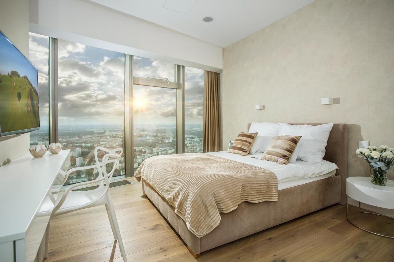 Apartamenty Sky Tower Вроцлав Екстериор снимка