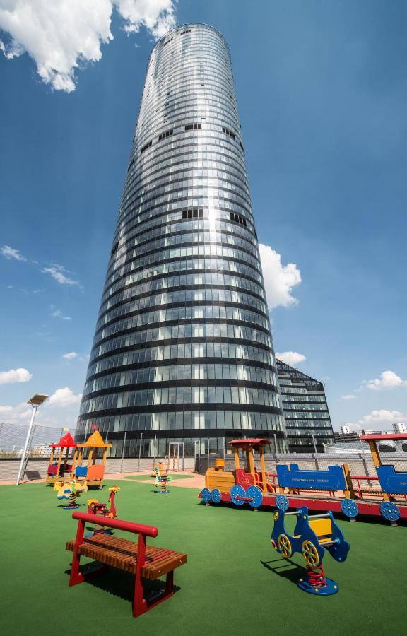 Apartamenty Sky Tower Вроцлав Екстериор снимка