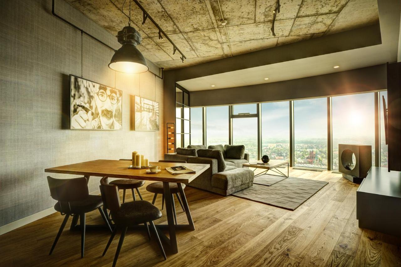 Apartamenty Sky Tower Вроцлав Екстериор снимка