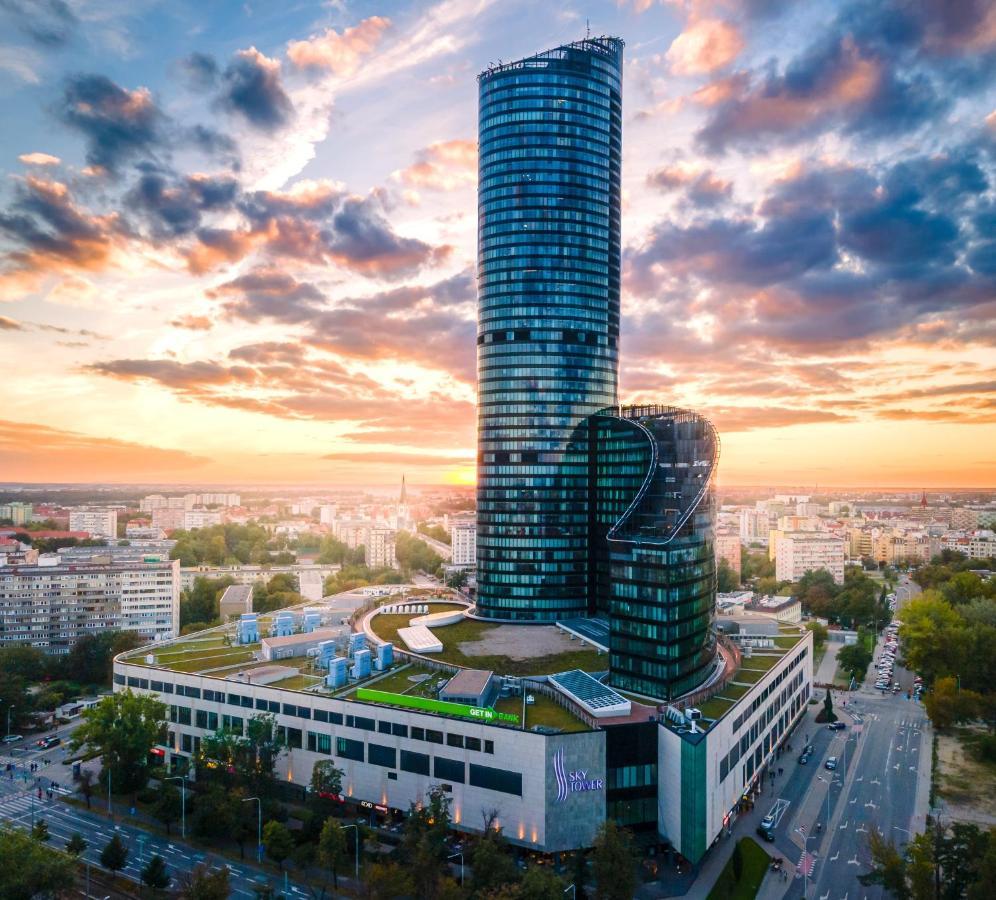 Apartamenty Sky Tower Вроцлав Екстериор снимка
