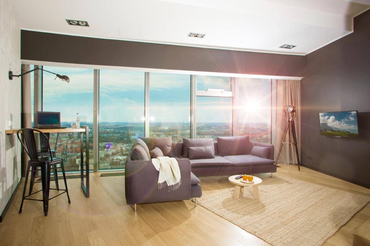 Apartamenty Sky Tower Вроцлав Екстериор снимка