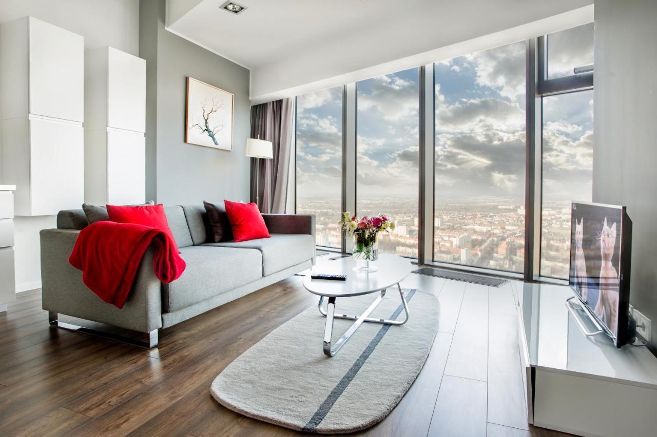 Apartamenty Sky Tower Вроцлав Екстериор снимка