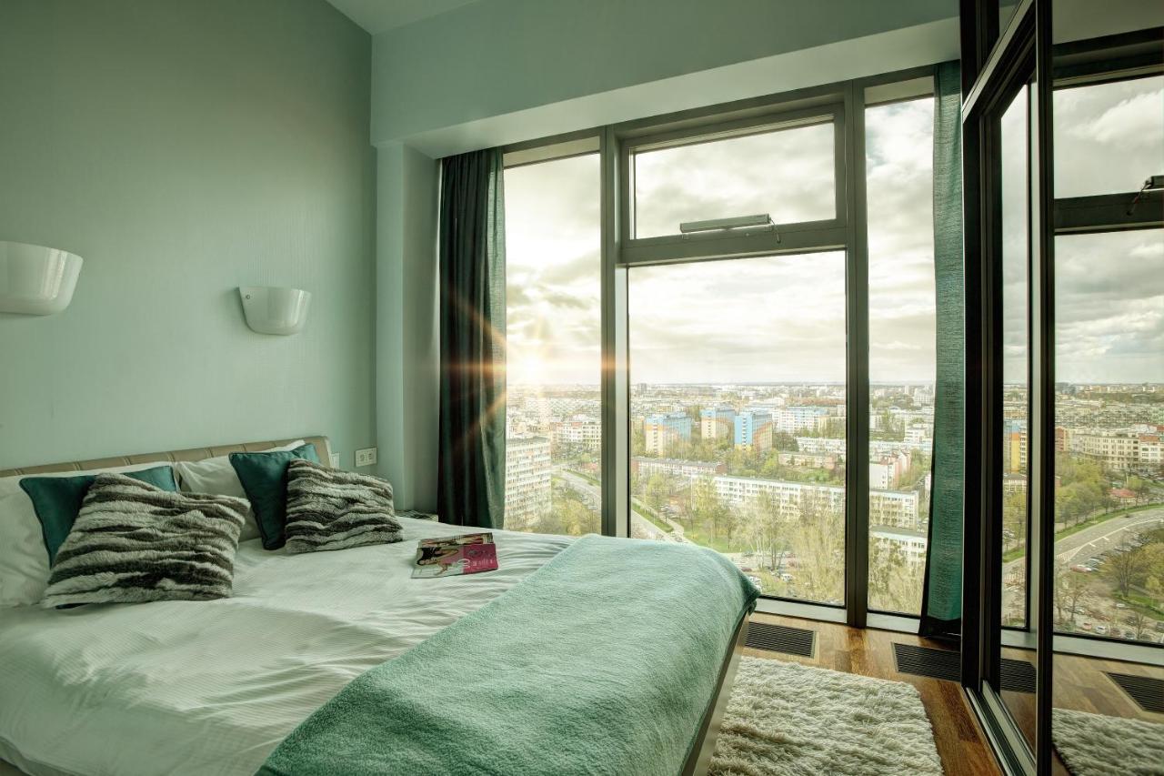 Apartamenty Sky Tower Вроцлав Екстериор снимка