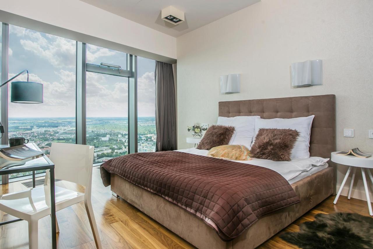 Apartamenty Sky Tower Вроцлав Екстериор снимка