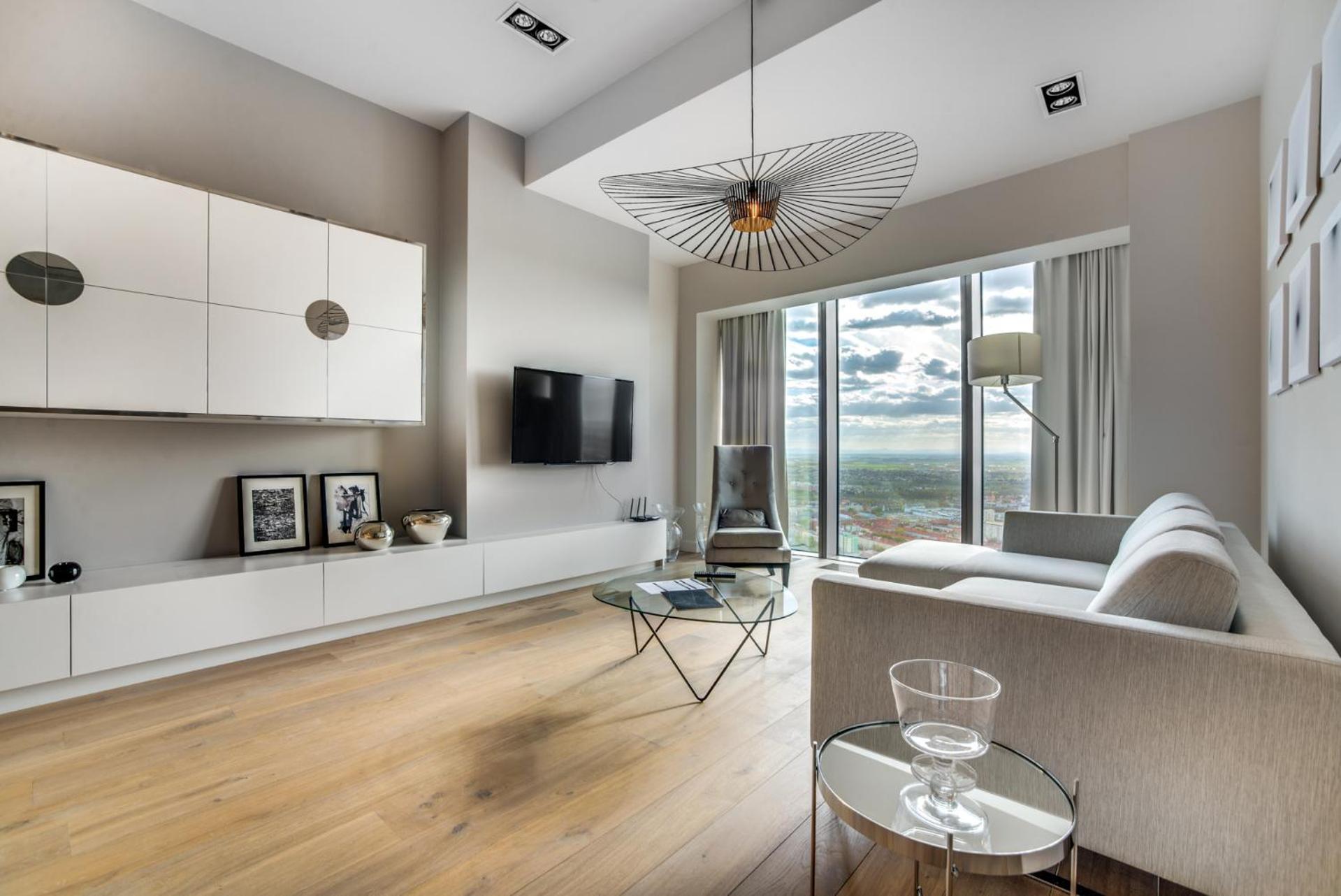 Apartamenty Sky Tower Вроцлав Екстериор снимка