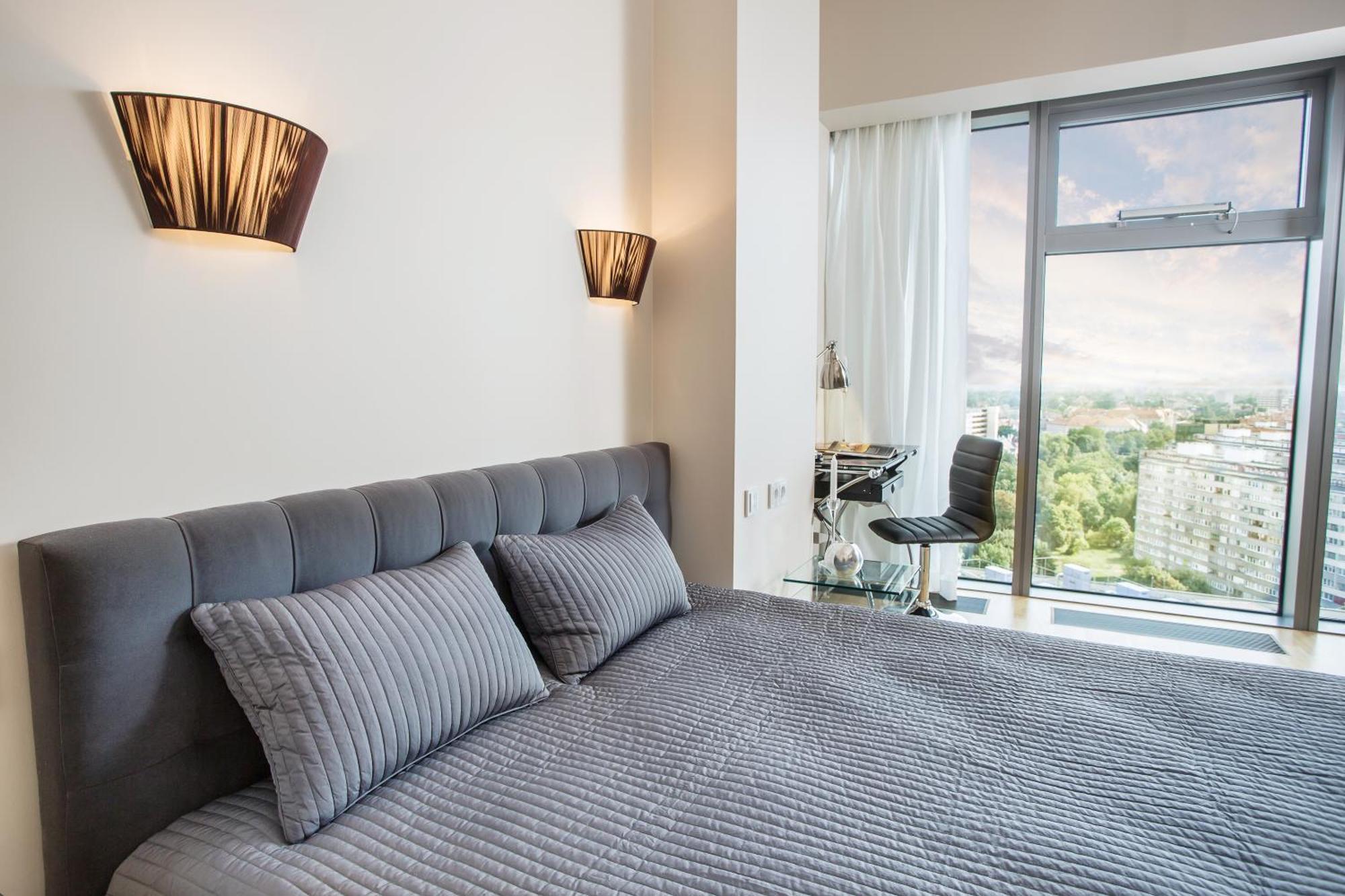 Apartamenty Sky Tower Вроцлав Екстериор снимка