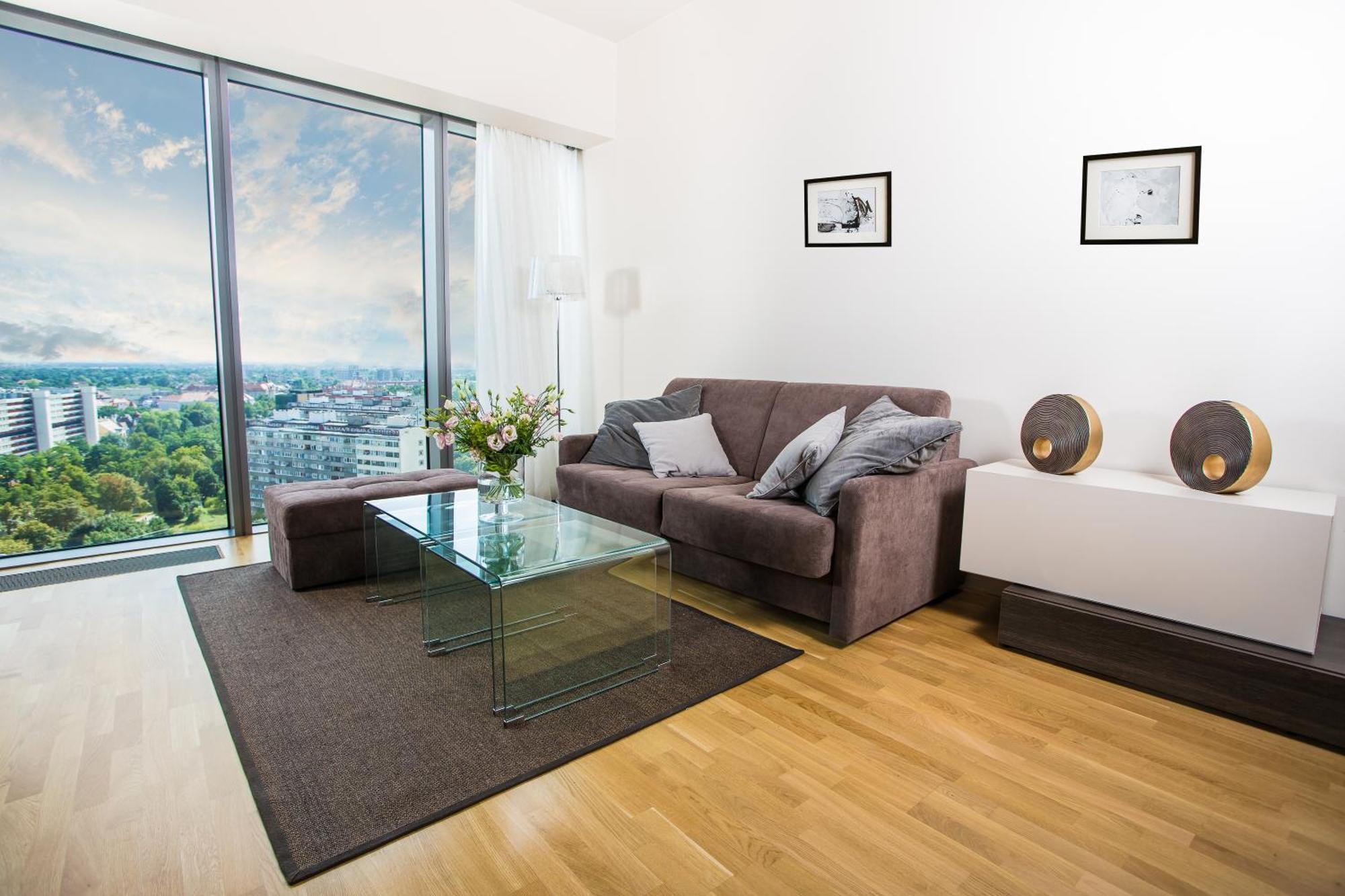Apartamenty Sky Tower Вроцлав Екстериор снимка